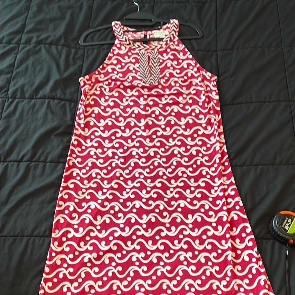 Loft Women's sleeveless halter stretch Dress size M